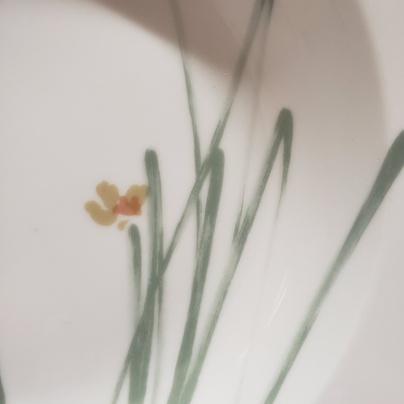 2 Unique Mikasa Sketch Book by Bob Van Allen 9" Bowls Flower Sketch - Picture 6 of 14